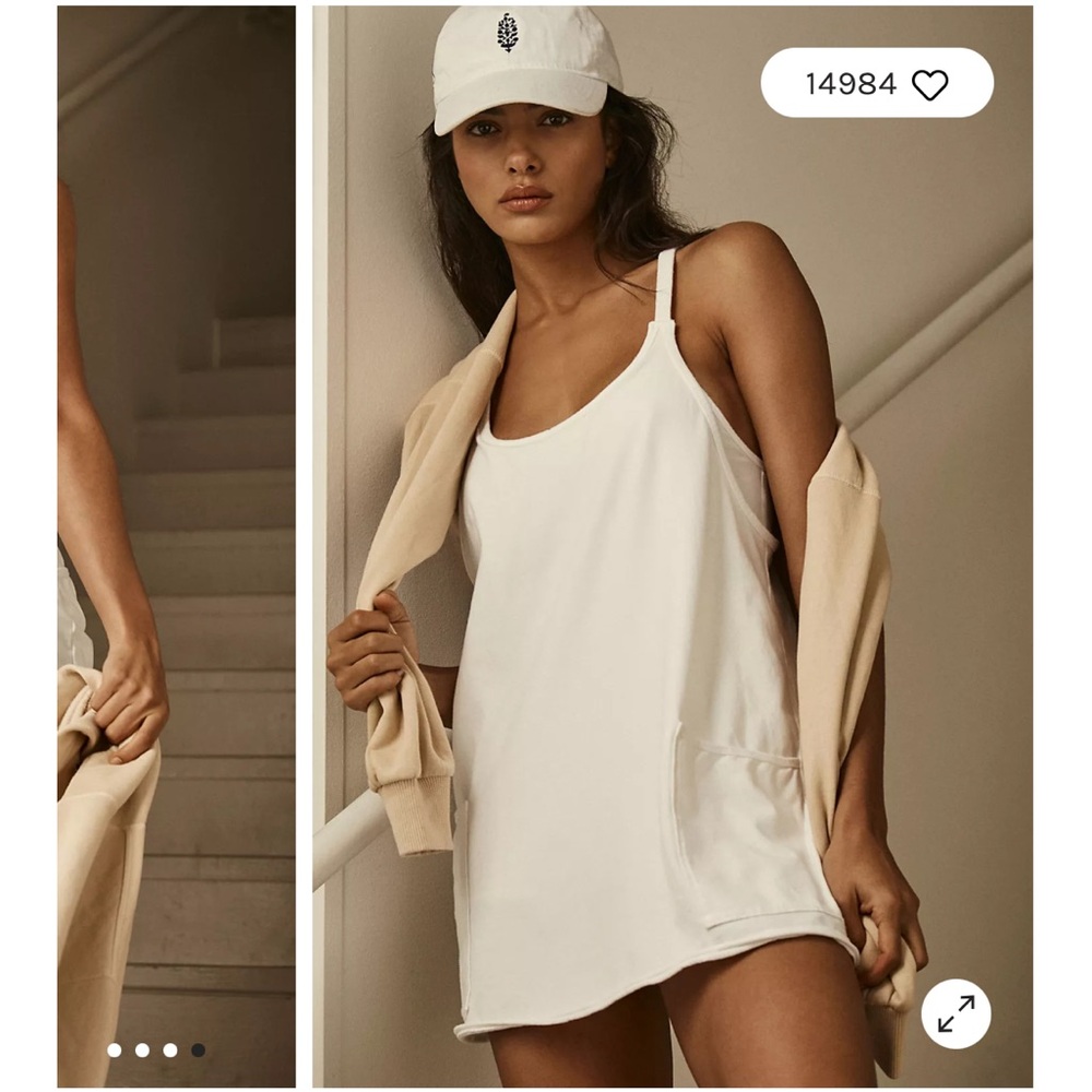 Free people hot shot white dress